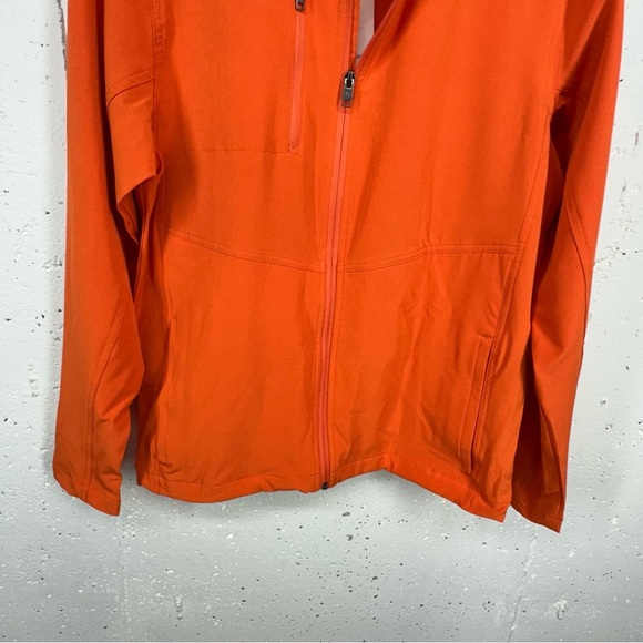 Graham Luxe by 1764 Men’s size Small Red Orange Kash Zip Up Golf Jacket NEW - Picture 3 of 11